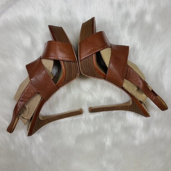 Nine West Platform Stiletto Shoes Sandals - Picture 10 of 16